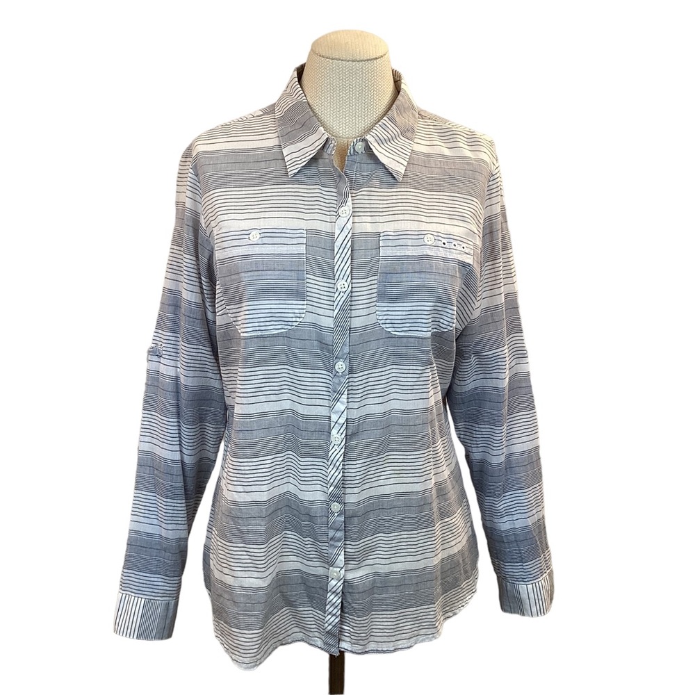 Columbia PFG Fishing Button Down Long Sleeve Shirt